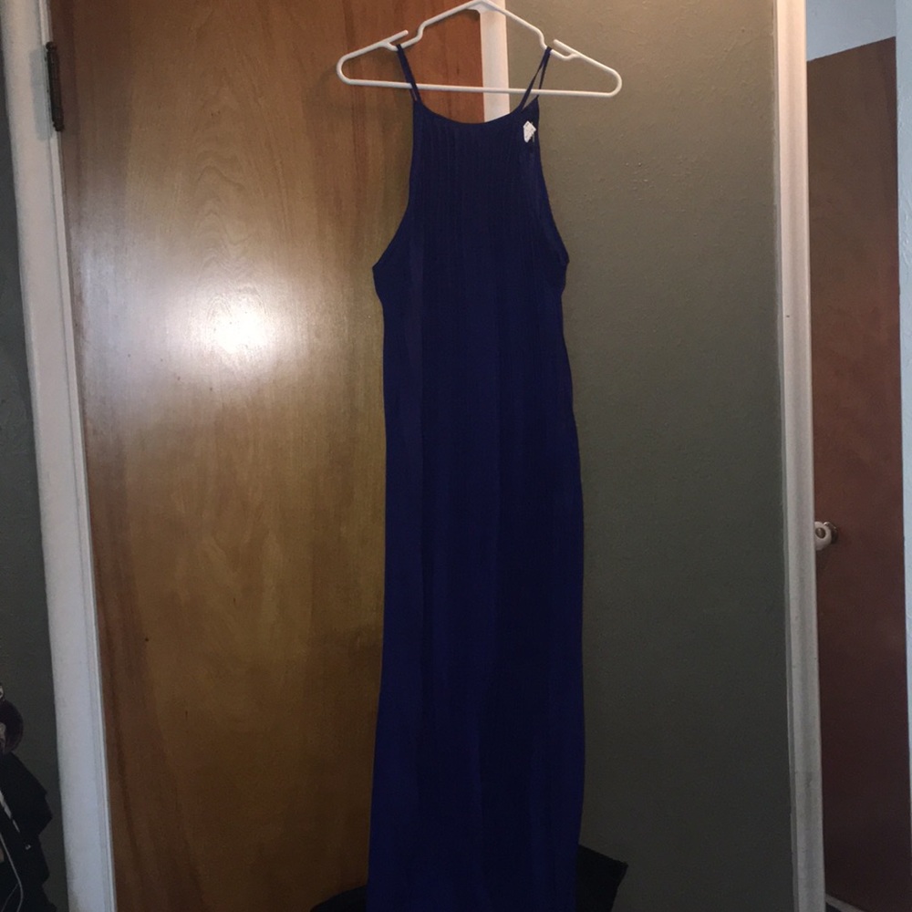Blue dress